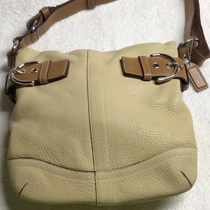 Coach Tan Leather Purse